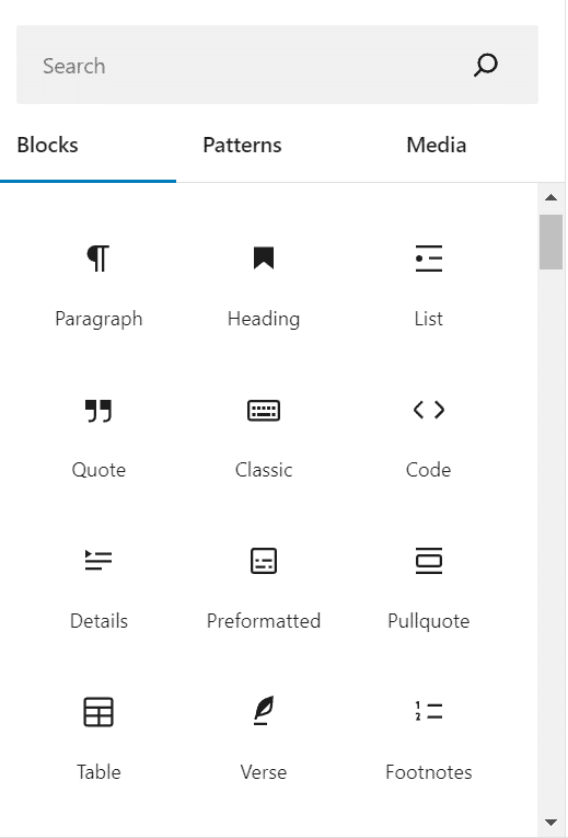 Gutenberg Blocks